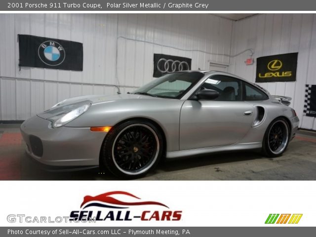 2001 Porsche 911 Turbo Coupe in Polar Silver Metallic