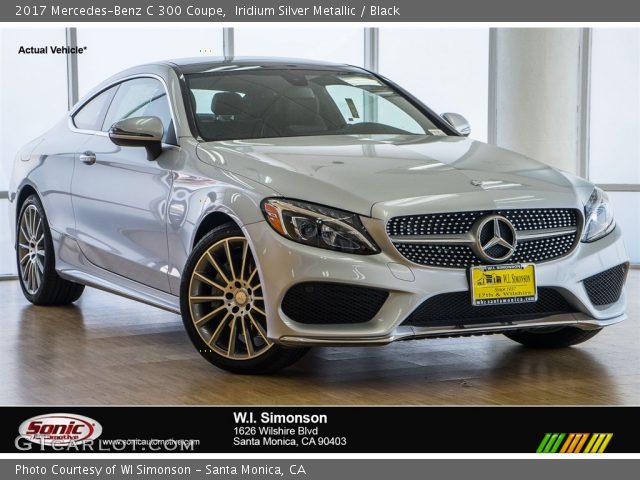 2017 Mercedes-Benz C 300 Coupe in Iridium Silver Metallic