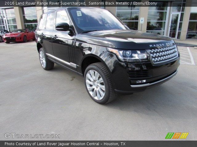 2016 Land Rover Range Rover Supercharged in Santorini Black Metallic