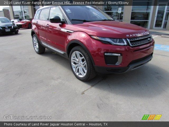 2016 Land Rover Range Rover Evoque HSE in Firenze Red Metalllic