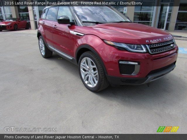 2016 Land Rover Range Rover Evoque HSE in Firenze Red Metalllic