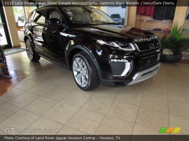 2016 Land Rover Range Rover Evoque Autobiography in Santorini Black Metalllic