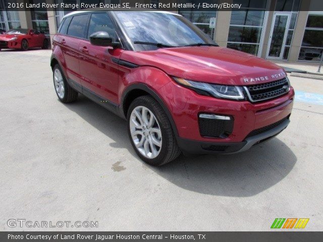 2016 Land Rover Range Rover Evoque SE in Firenze Red Metalllic