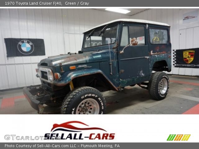 1970 Toyota Land Cruiser FJ40 in Green