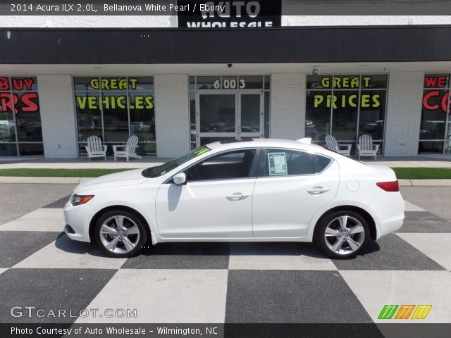 2014 Acura ILX 2.0L in Bellanova White Pearl