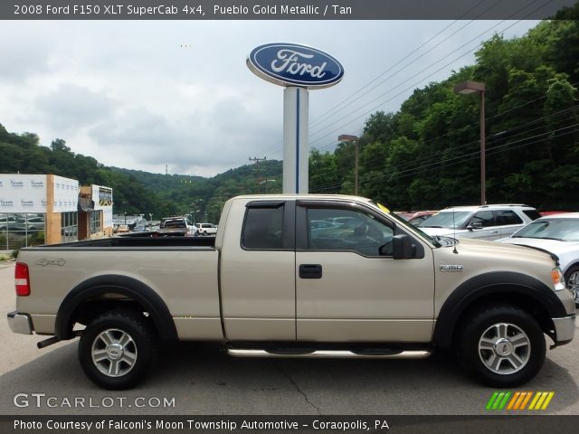 2008 Ford F150 XLT SuperCab 4x4 in Pueblo Gold Metallic
