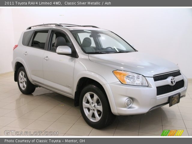 2011 Toyota RAV4 Limited 4WD in Classic Silver Metallic