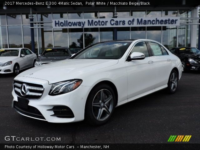 2017 Mercedes-Benz E 300 4Matic Sedan in Polar White