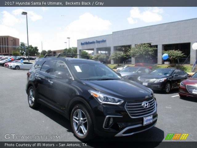 2017 Hyundai Santa Fe Ultimate in Becketts Black