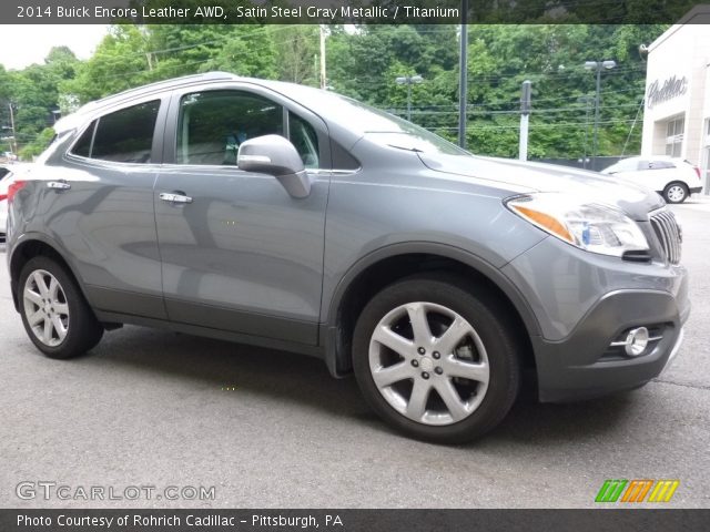 2014 Buick Encore Leather AWD in Satin Steel Gray Metallic