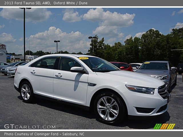 2013 Ford Taurus SEL AWD in Oxford White