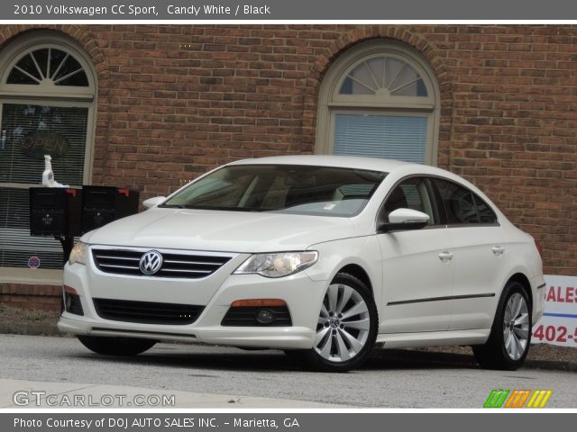 2010 Volkswagen CC Sport in Candy White