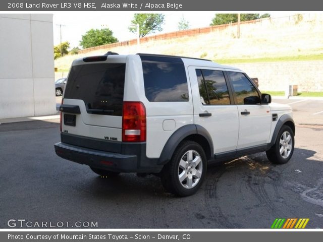 2008 Land Rover LR3 V8 HSE in Alaska White