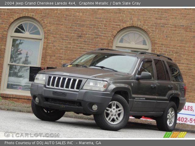 2004 Jeep Grand Cherokee Laredo 4x4 in Graphite Metallic