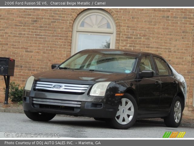 2006 Ford Fusion SE V6 in Charcoal Beige Metallic