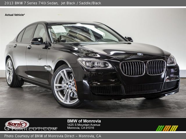 2013 BMW 7 Series 740i Sedan in Jet Black