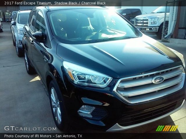 2017 Ford Escape Titanium in Shadow Black