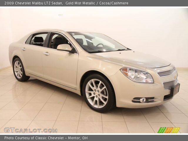 2009 Chevrolet Malibu LTZ Sedan in Gold Mist Metallic