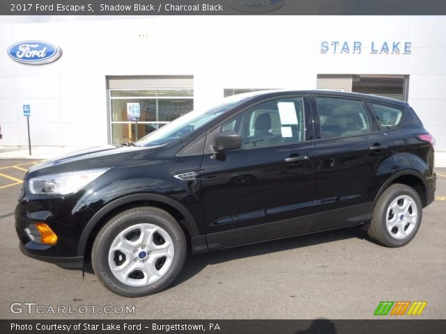 2017 Ford Escape S in Shadow Black