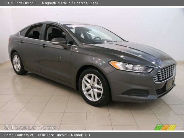 2015 Ford Fusion SE in Magnetic Metallic