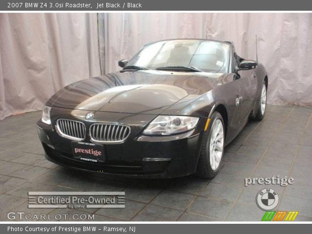 2007 BMW Z4 3.0si Roadster in Jet Black