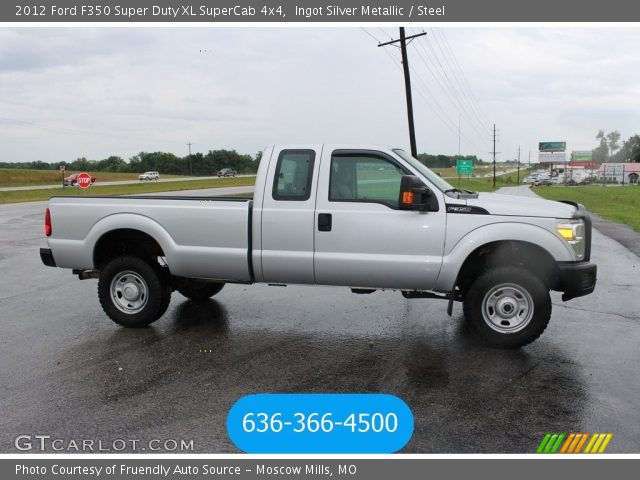 2012 Ford F350 Super Duty XL SuperCab 4x4 in Ingot Silver Metallic
