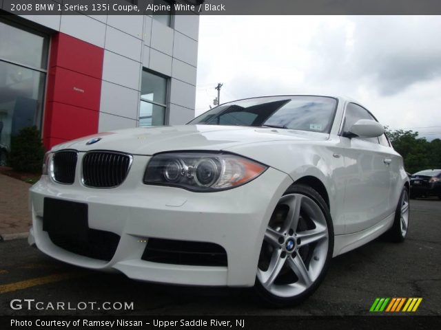 2008 BMW 1 Series 135i Coupe in Alpine White
