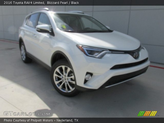2016 Toyota RAV4 Limited in Blizzard Pearl