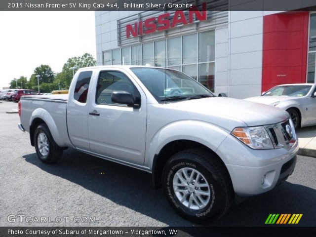 2015 Nissan Frontier SV King Cab 4x4 in Brilliant Silver