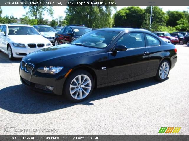 2009 BMW 3 Series 335xi Coupe in Black Sapphire Metallic