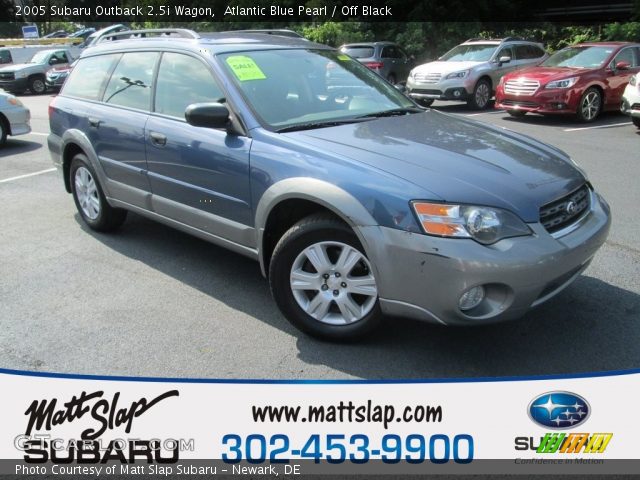 2005 Subaru Outback 2.5i Wagon in Atlantic Blue Pearl