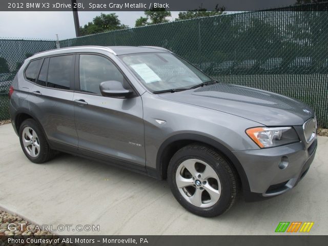 2012 BMW X3 xDrive 28i in Space Gray Metallic