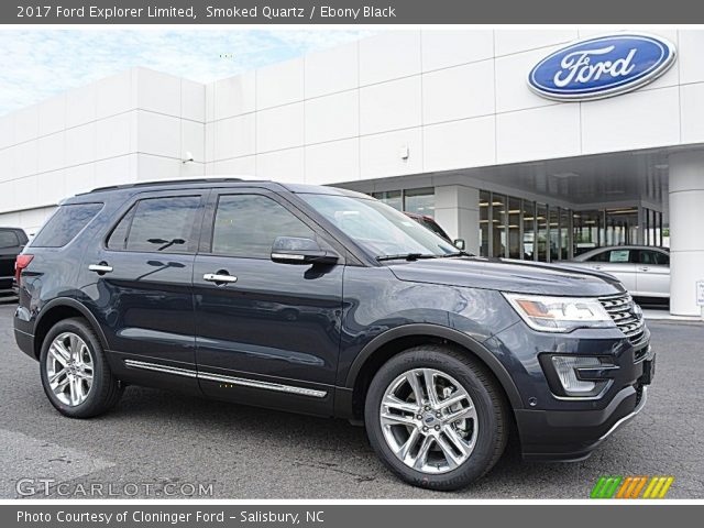 2017 Ford Explorer Limited in Smoked Quartz