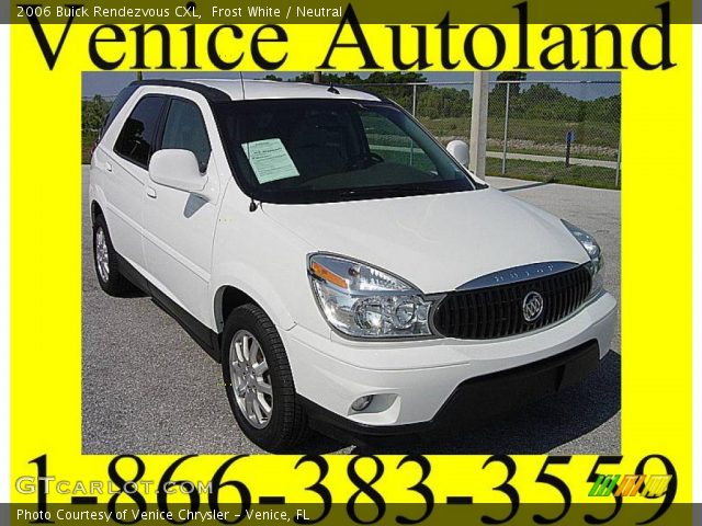 2006 Buick Rendezvous CXL in Frost White