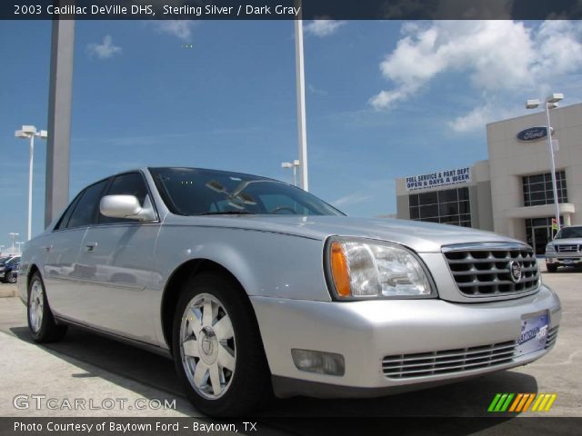 2003 Cadillac DeVille DHS in Sterling Silver