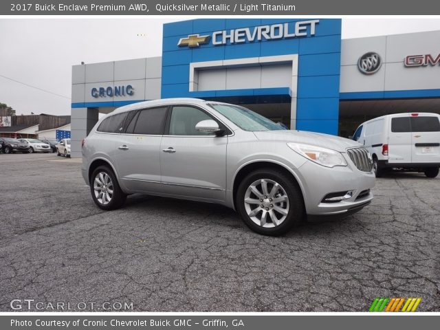 2017 Buick Enclave Premium AWD in Quicksilver Metallic