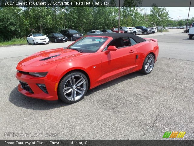 2017 Chevrolet Camaro SS Convertible in Red Hot