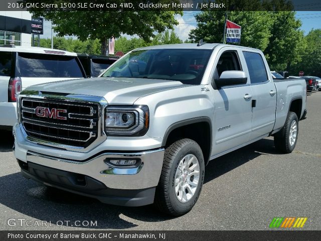 2016 GMC Sierra 1500 SLE Crew Cab 4WD in Quicksilver Metallic