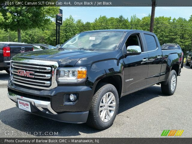 2016 GMC Canyon SLT Crew Cab 4x4 in Onyx Black