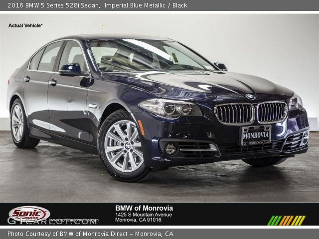 2016 BMW 5 Series 528i Sedan in Imperial Blue Metallic