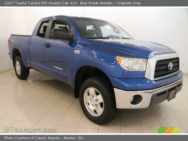 2007 Toyota Tundra SR5 Double Cab 4x4 in Blue Streak Metallic