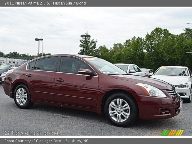 2011 Nissan Altima 2.5 S in Tuscan Sun