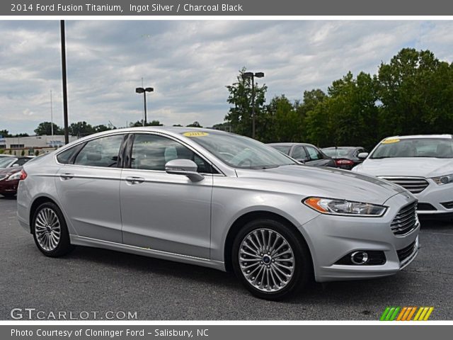 2014 Ford Fusion Titanium in Ingot Silver