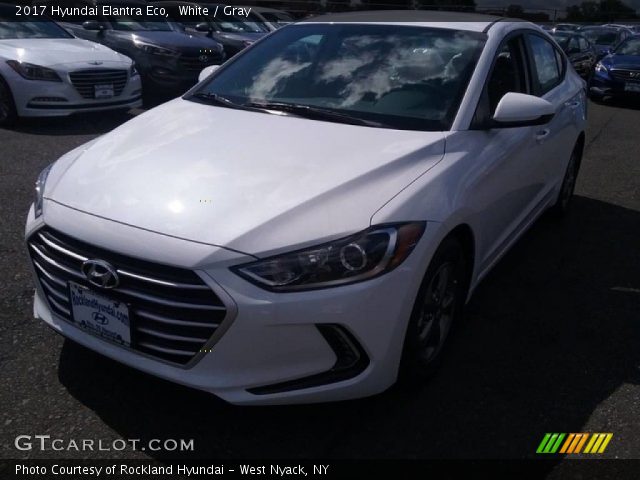 2017 Hyundai Elantra Eco in White