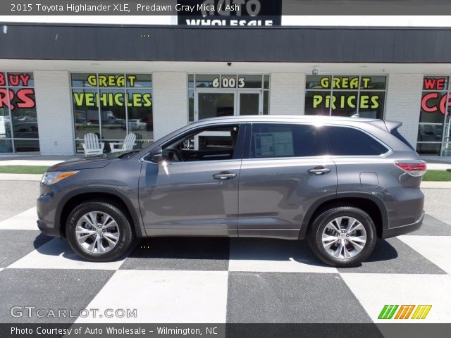 2015 Toyota Highlander XLE in Predawn Gray Mica