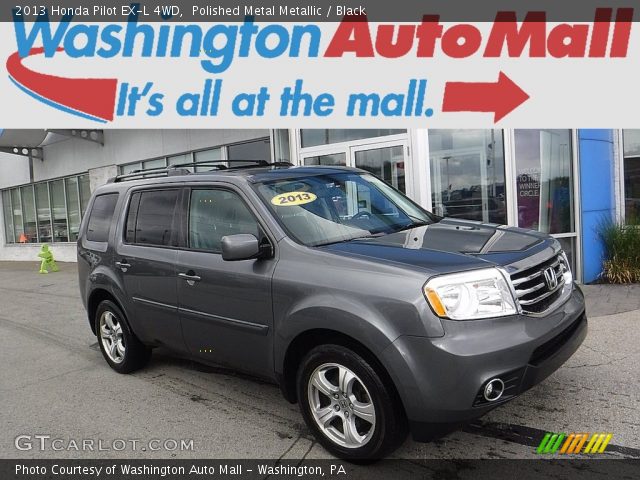 2013 Honda Pilot EX-L 4WD in Polished Metal Metallic