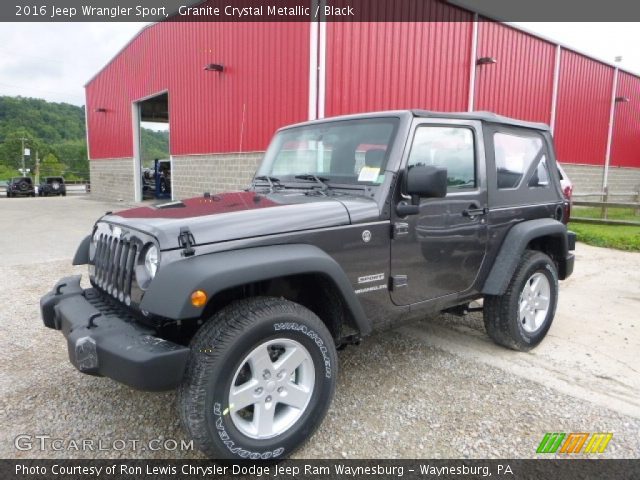 2016 Jeep Wrangler Sport in Granite Crystal Metallic