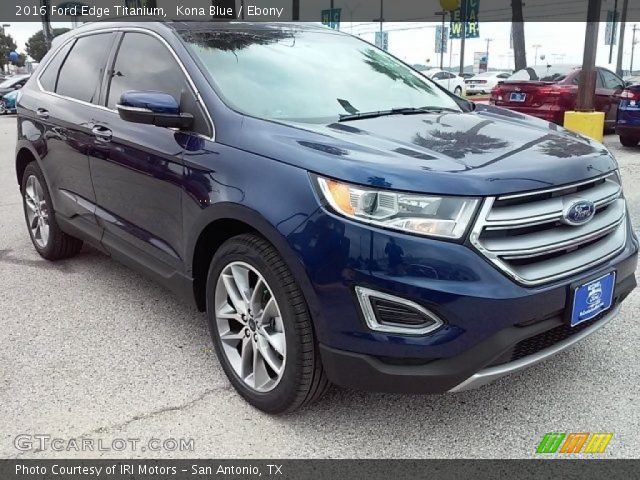 2016 Ford Edge Titanium in Kona Blue