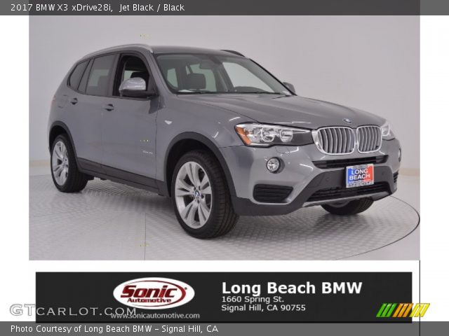 2017 BMW X3 xDrive28i in Jet Black