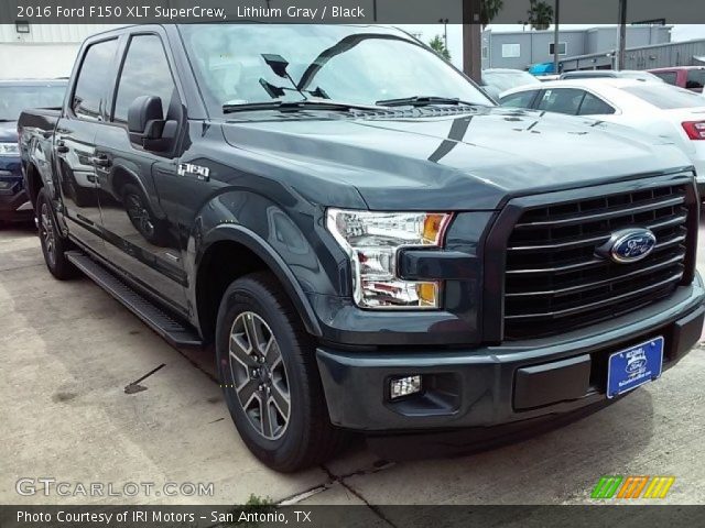 2016 Ford F150 XLT SuperCrew in Lithium Gray